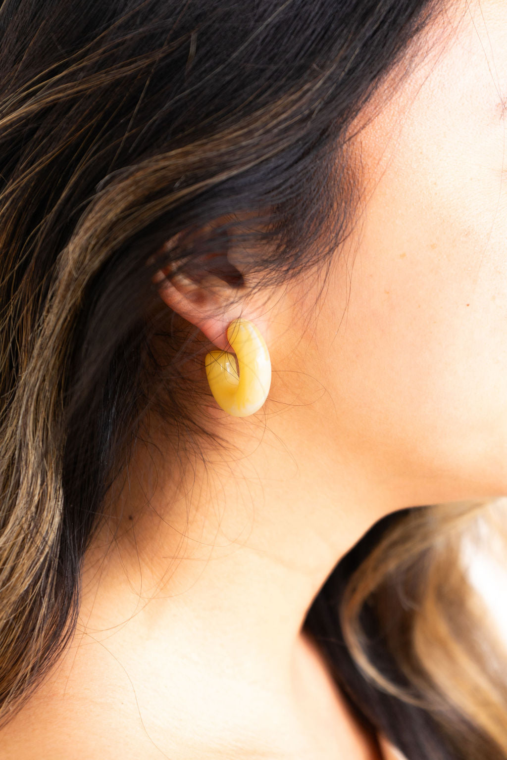 Chloe Hoops - Yellow from Spiffy & Splendid