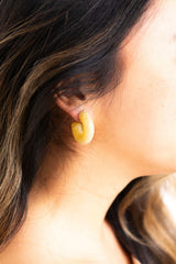 Chloe Hoops - Yellow from Spiffy & Splendid
