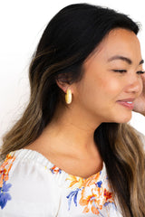 Chloe Hoops - Yellow from Spiffy & Splendid