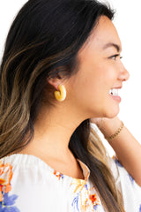 Chloe Hoops - Yellow from Spiffy & Splendid