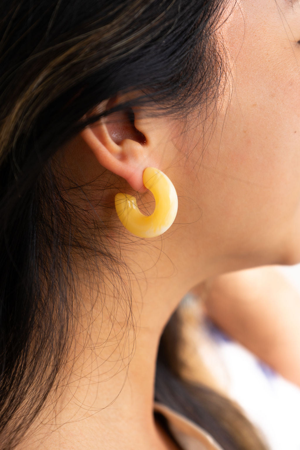 Chloe Hoops - Yellow from Spiffy & Splendid