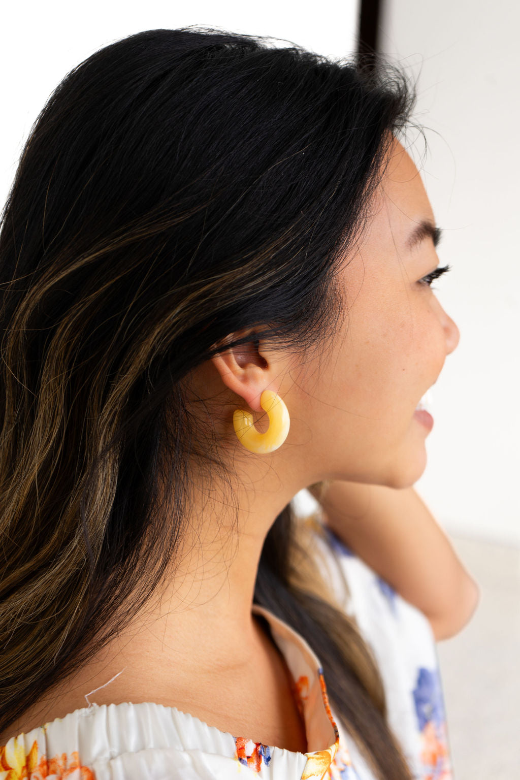 Chloe Hoops - Yellow from Spiffy & Splendid