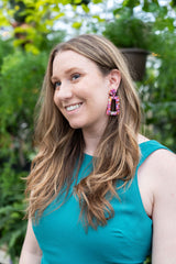 Avery Earrings - Paradise Pink from Spiffy & Splendid