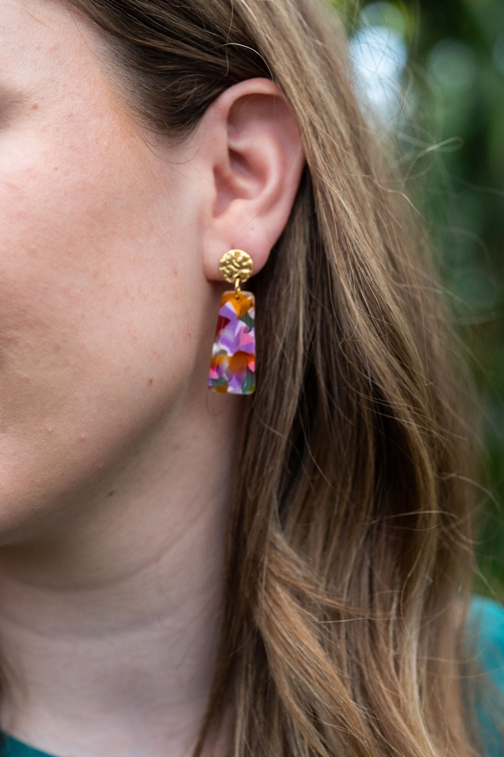 Mia Mini Earrings - Paradise Pink from Spiffy & Splendid