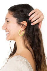 Posey Hoops - Lime Green from Spiffy & Splendid