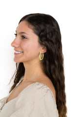 Posey Hoops - Lime Green from Spiffy & Splendid