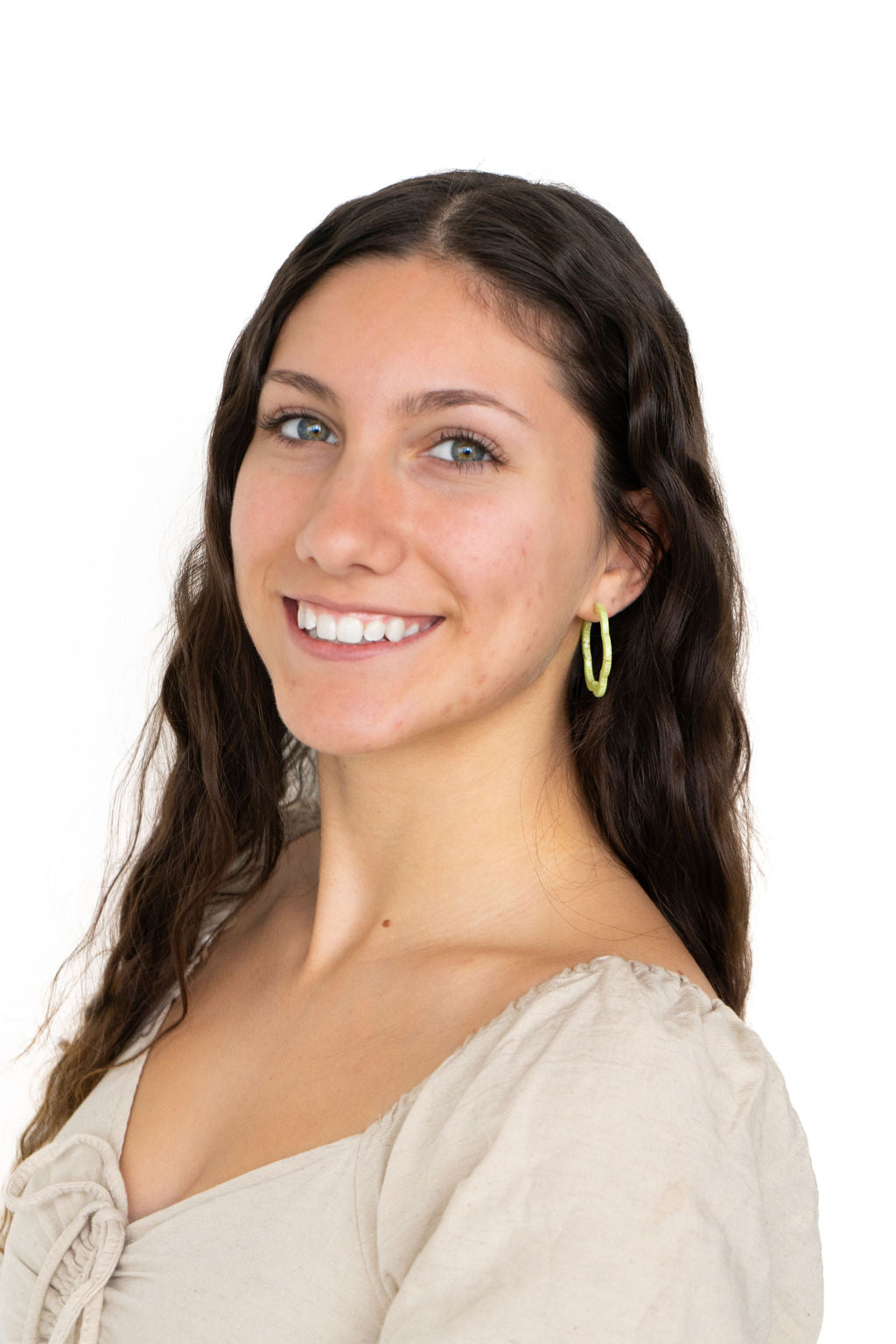 Posey Hoops - Lime Green from Spiffy & Splendid