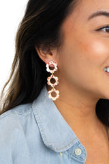 Delilah Earrings - Peach from Spiffy & Splendid