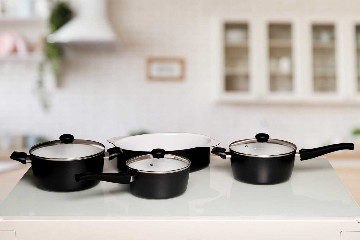 P600 Saucepan & Oven Dish Set From chefsfoundry