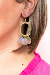 Ophelia Earrings - Iridescent Neon from Spiffy & Splendid