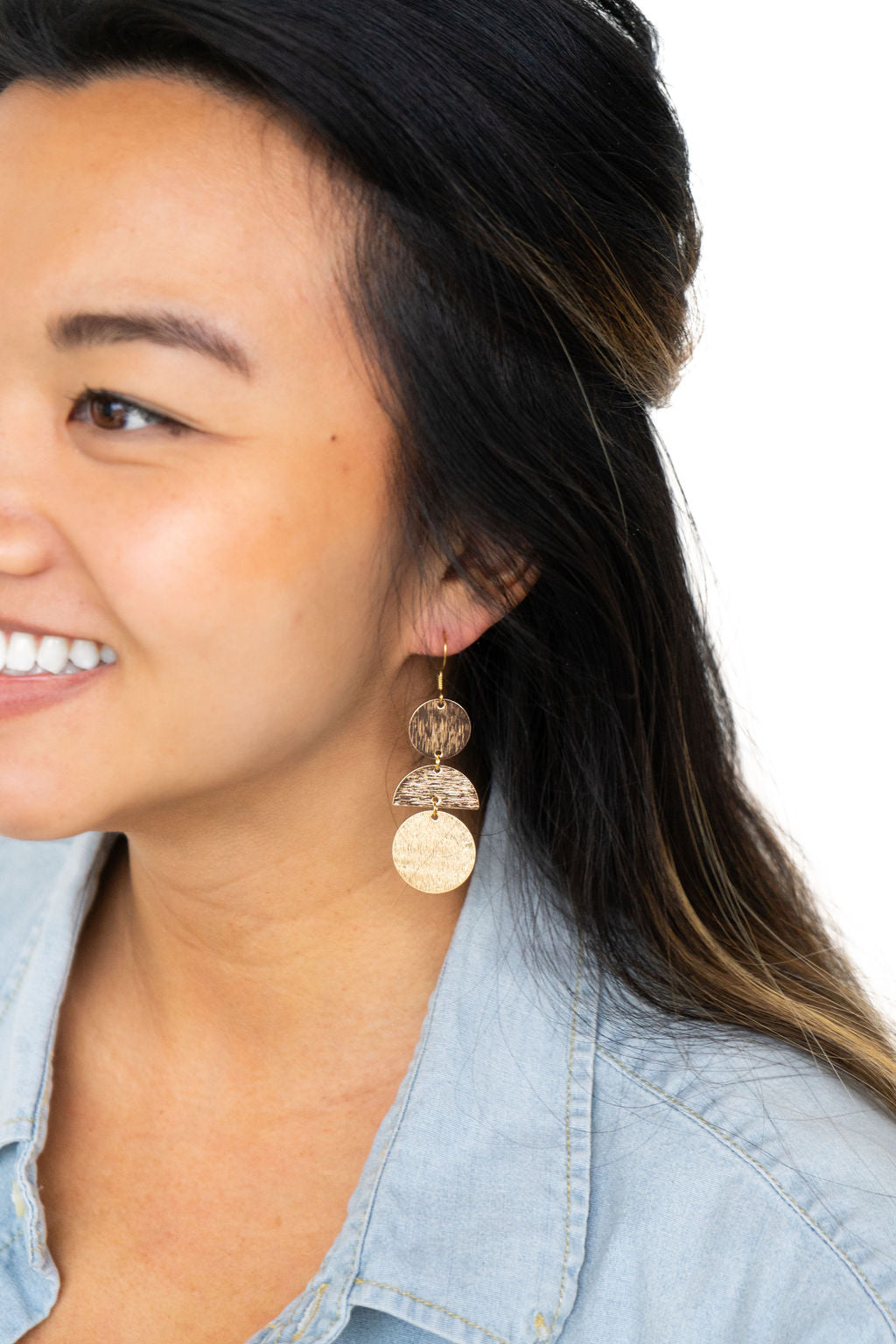 Madelyn Earrings - Gold from Spiffy & Splendid