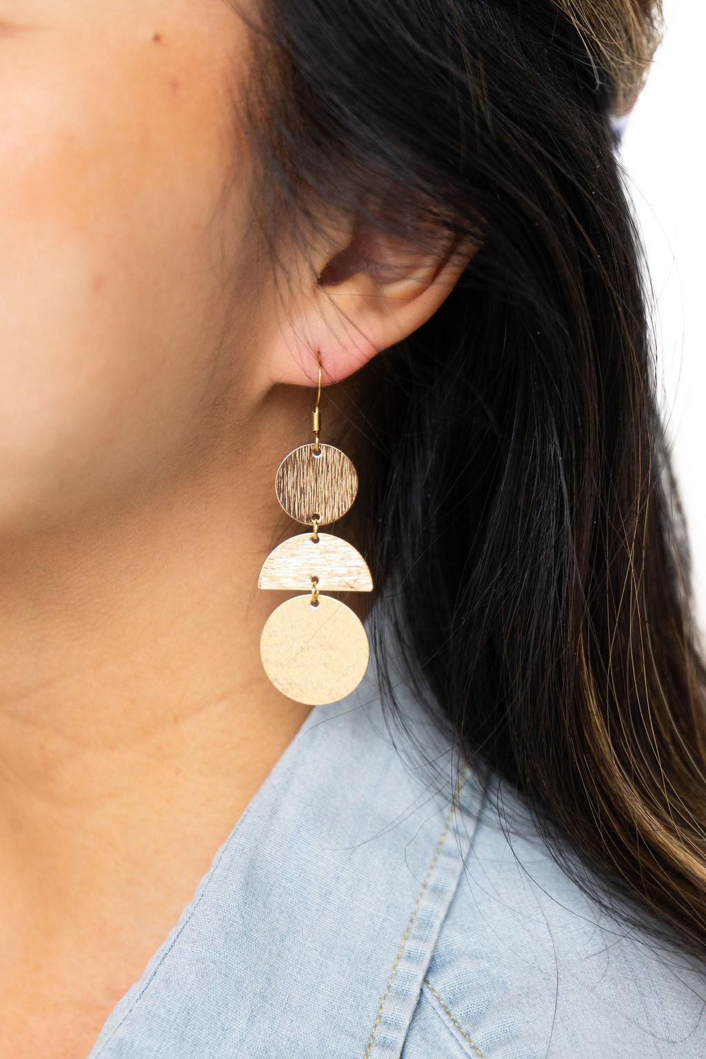 Madelyn Earrings - Gold from Spiffy & Splendid