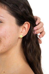 Kate Studs - Lime Green from Spiffy & Splendid