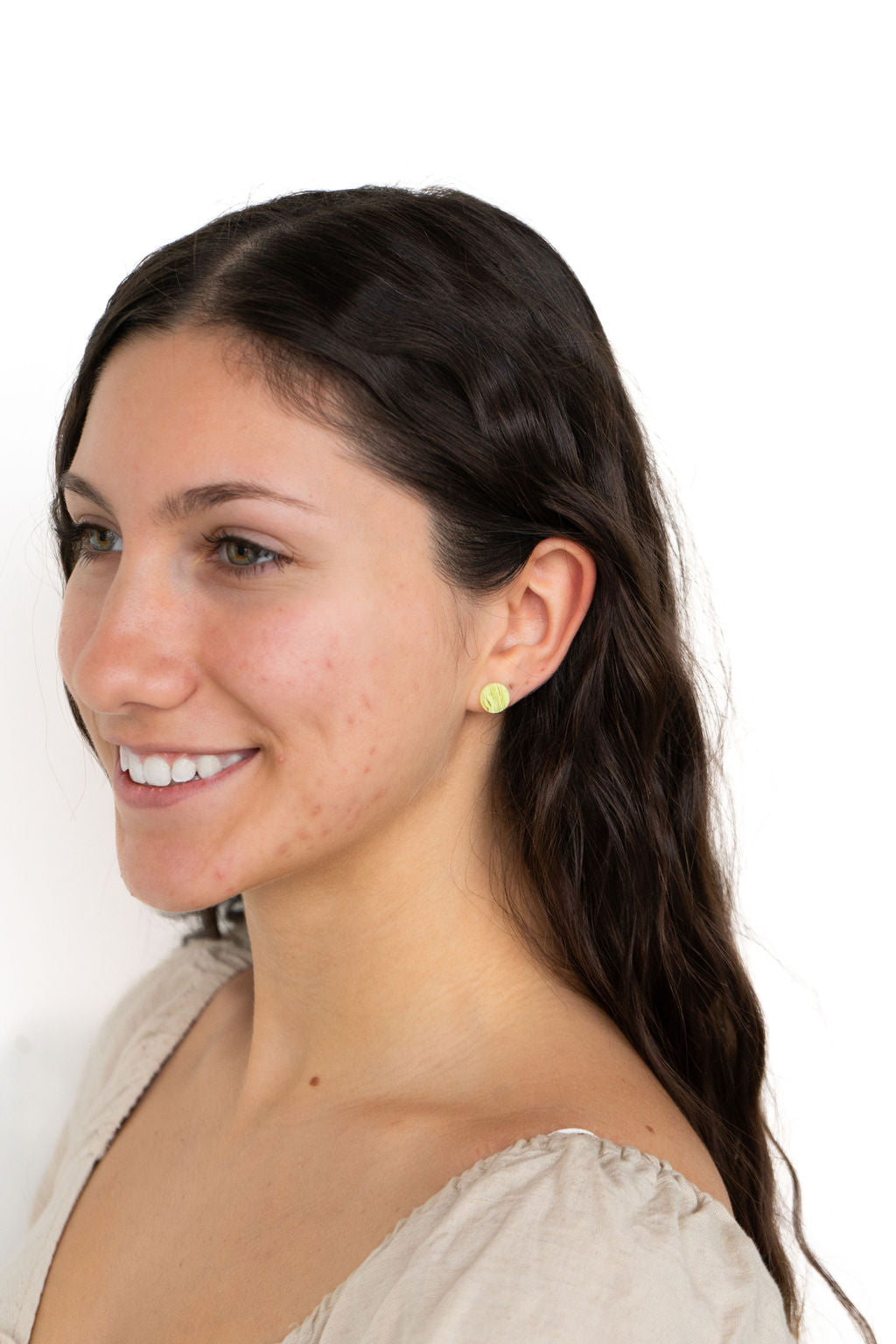 Kate Studs - Lime Green from Spiffy & Splendid