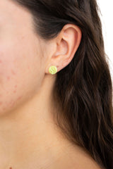 Kate Studs - Lime Green from Spiffy & Splendid