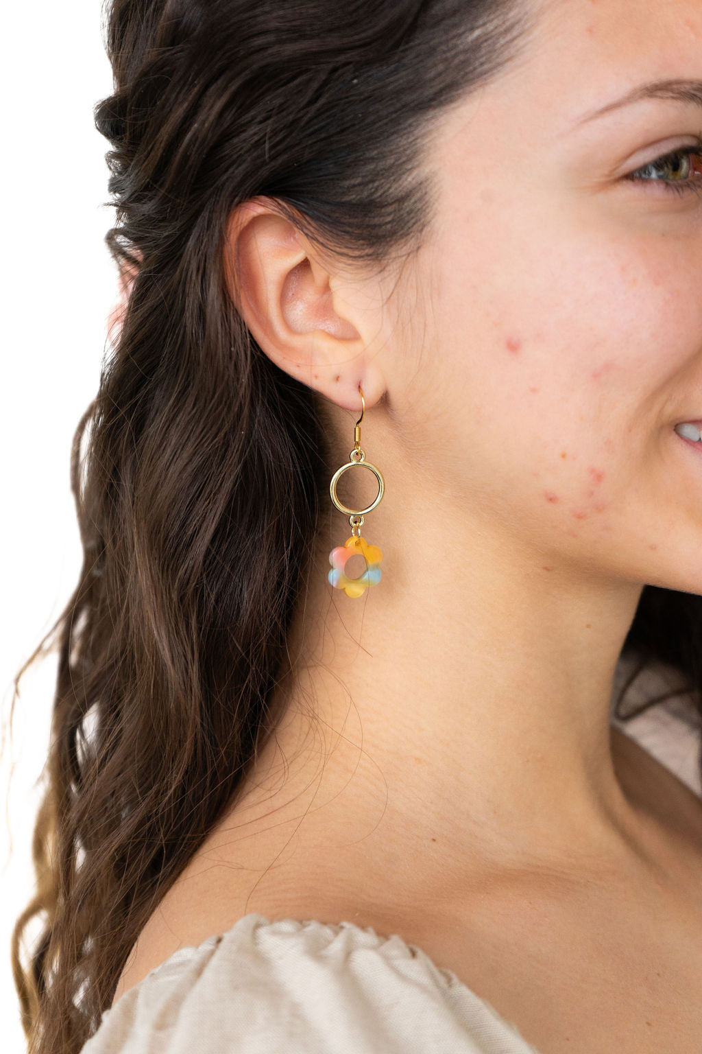 Poppy Earrings - Rainbow Delight Surprise from Spiffy & Splendid