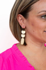Elizabeth Earrings - Gold from Spiffy & Splendid