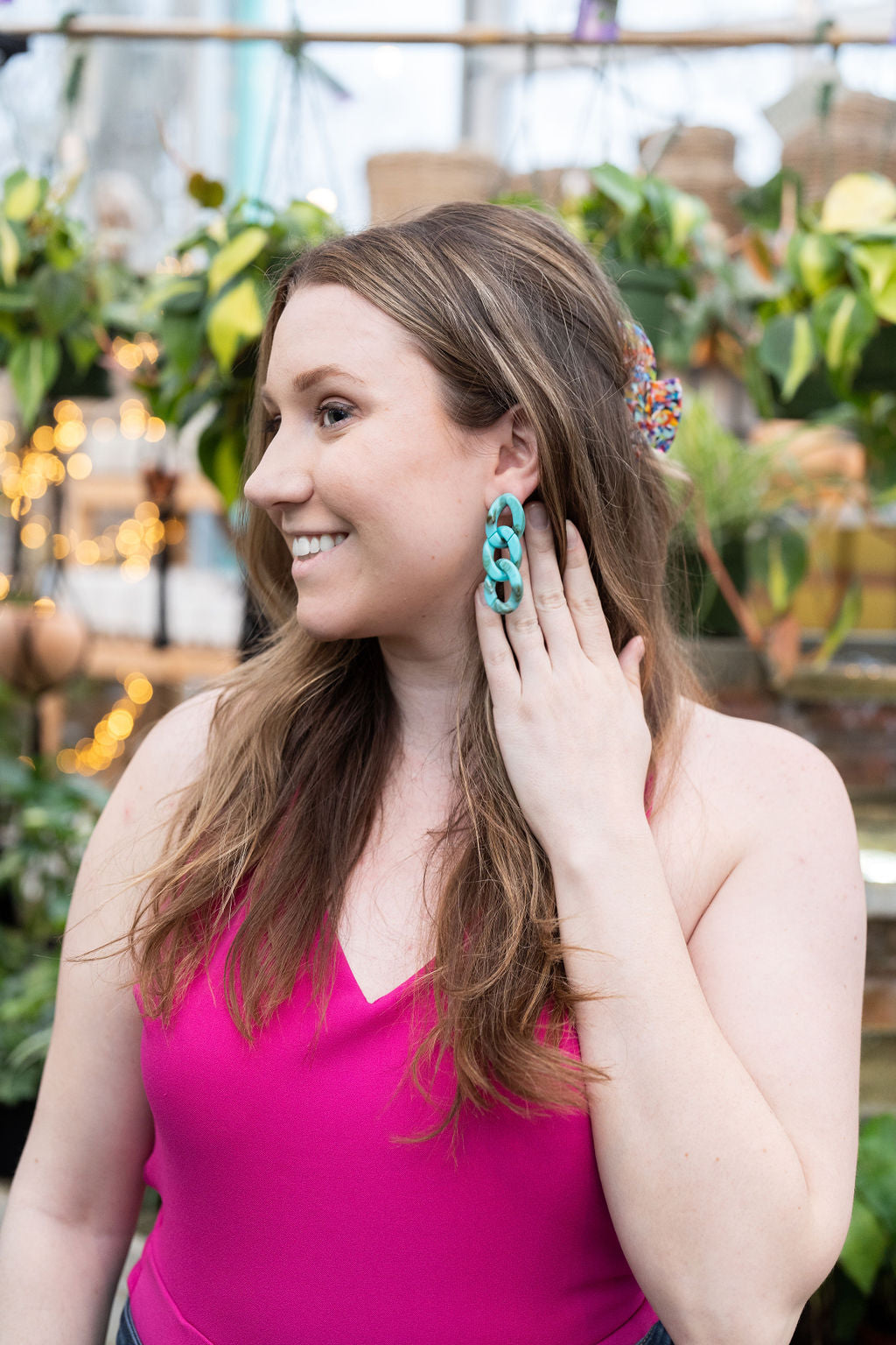 Brooklyn Earrings - Turquoise from Spiffy & Splendid