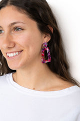 Avery Earrings - Paradise Pink from Spiffy & Splendid