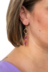 Isabella Earrings - Paradise Pink from Spiffy & Splendid
