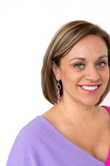 Isabella Earrings - Paradise Pink from Spiffy & Splendid