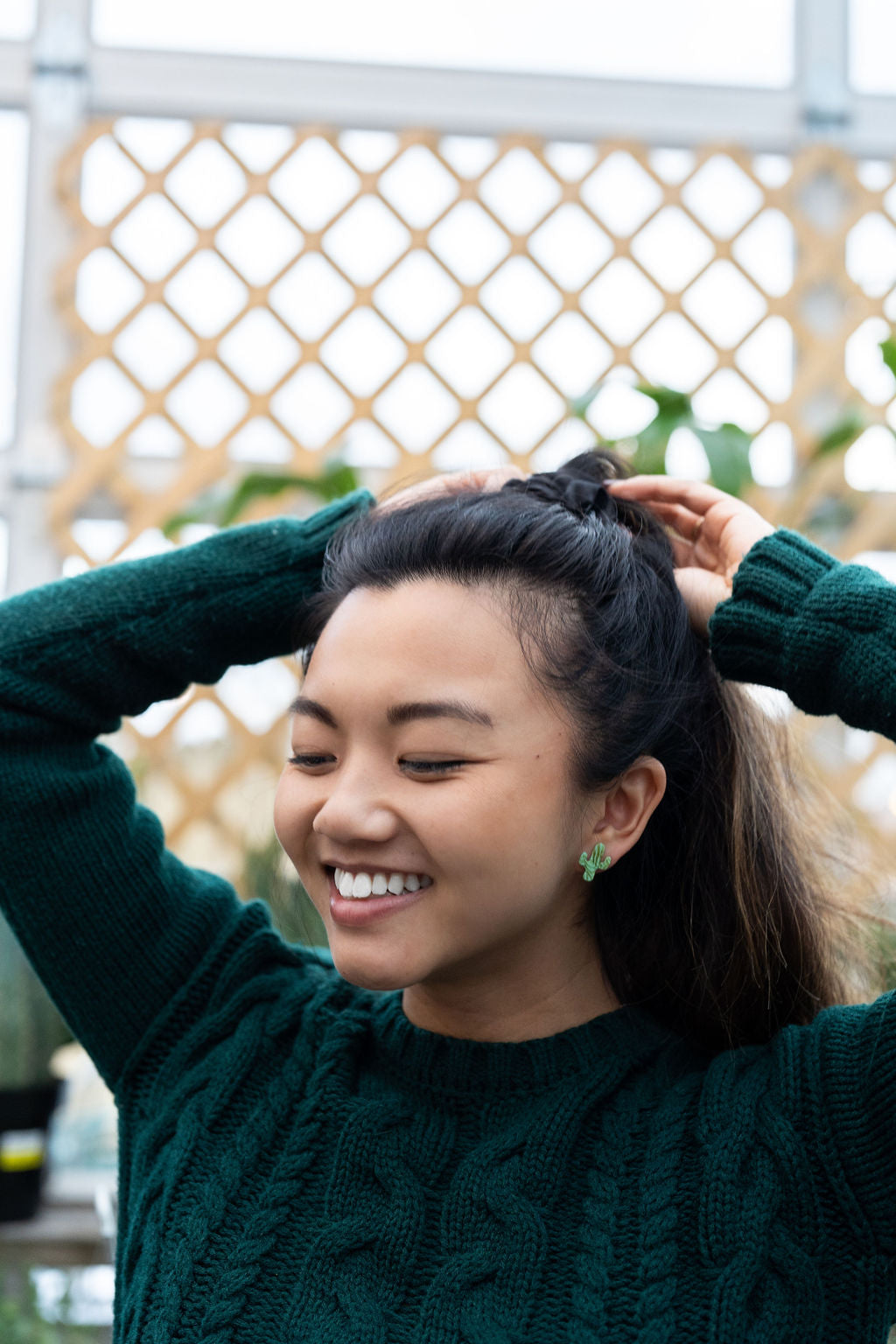 Cactus Studs from Spiffy & Splendid