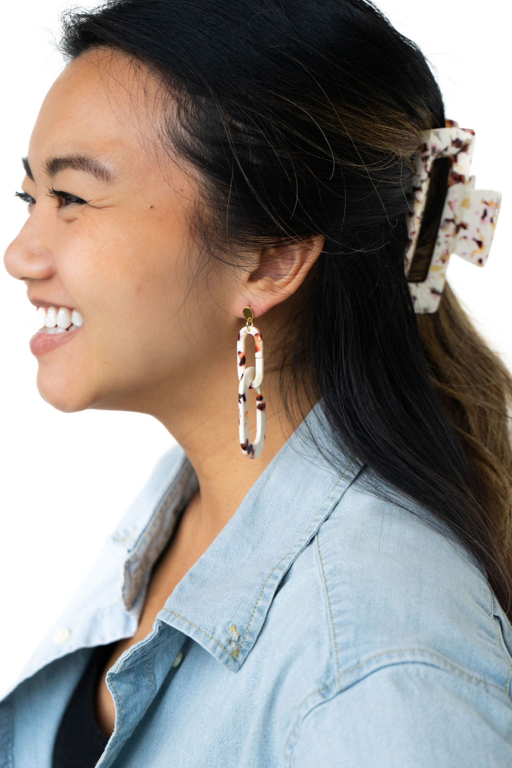Chrissy Earrings - Terrazzo from Spiffy & Splendid
