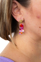 Mia Mini Earrings - Paradise Pink from Spiffy & Splendid