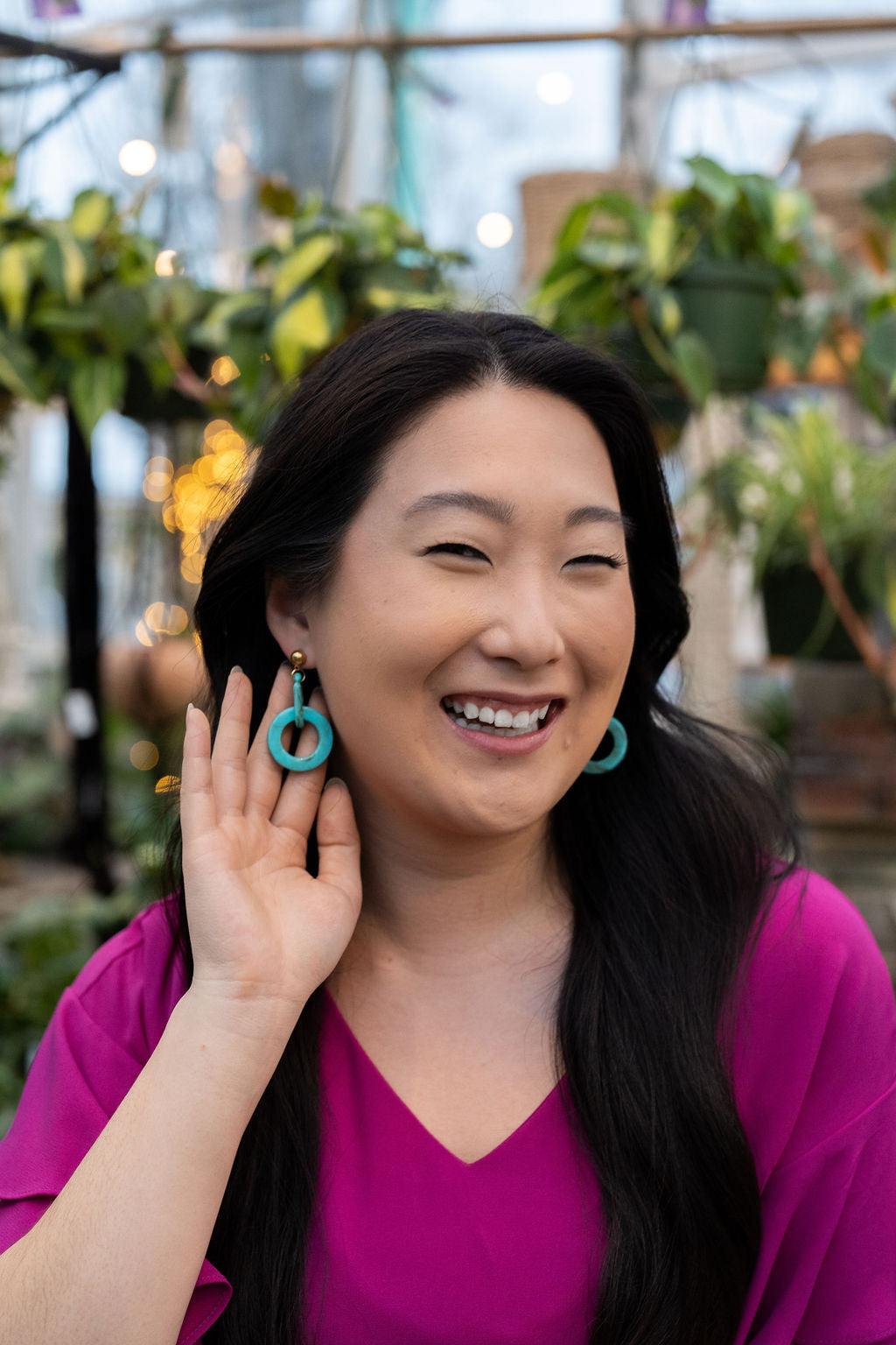 Cora Earrings - Turquoise from Spiffy & Splendid