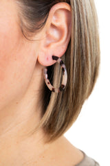 Camy Hoops - Blonde Tortoise from Spiffy & Splendid