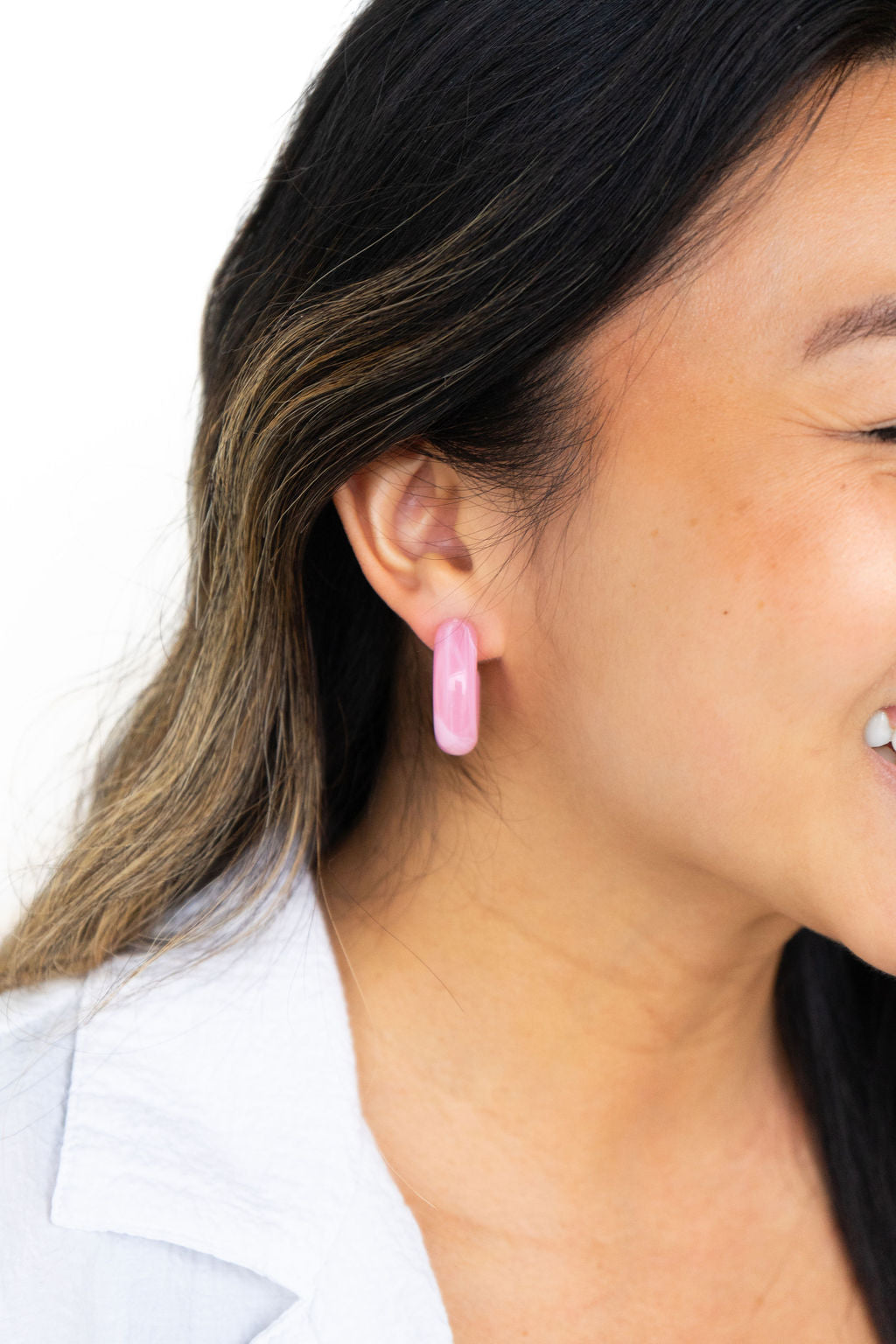 Chloe Hoops - Pink from Spiffy & Splendid