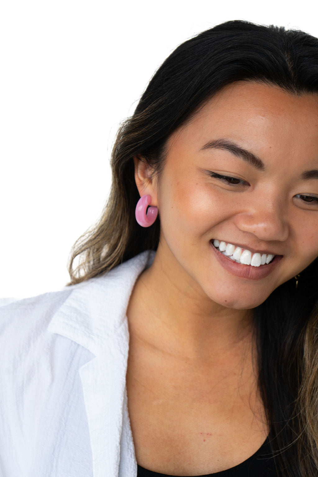 Chloe Hoops - Pink from Spiffy & Splendid