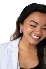 Chloe Hoops - Pink from Spiffy & Splendid