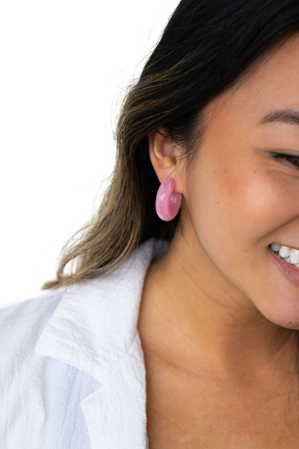 Chloe Hoops - Pink from Spiffy & Splendid