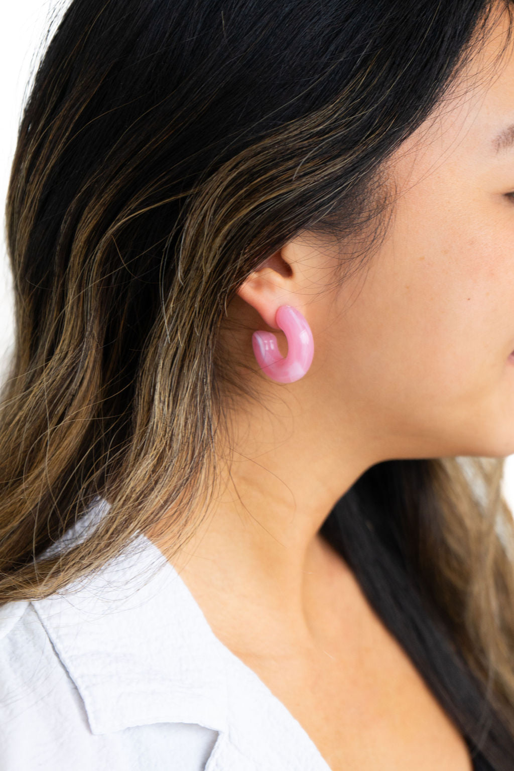 Chloe Hoops - Pink from Spiffy & Splendid