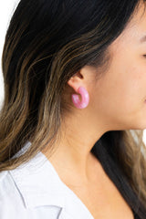 Chloe Hoops - Pink from Spiffy & Splendid