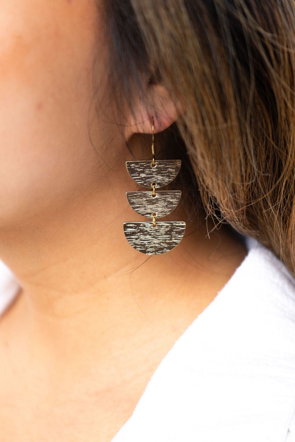 Kinsley Earrings - Gold from Spiffy & Splendid