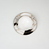 Ozarke's Transform Gold Marble Plate Set from Ozarké