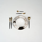 Ozarke's Transform Gold Marble Plate Set from Ozarké