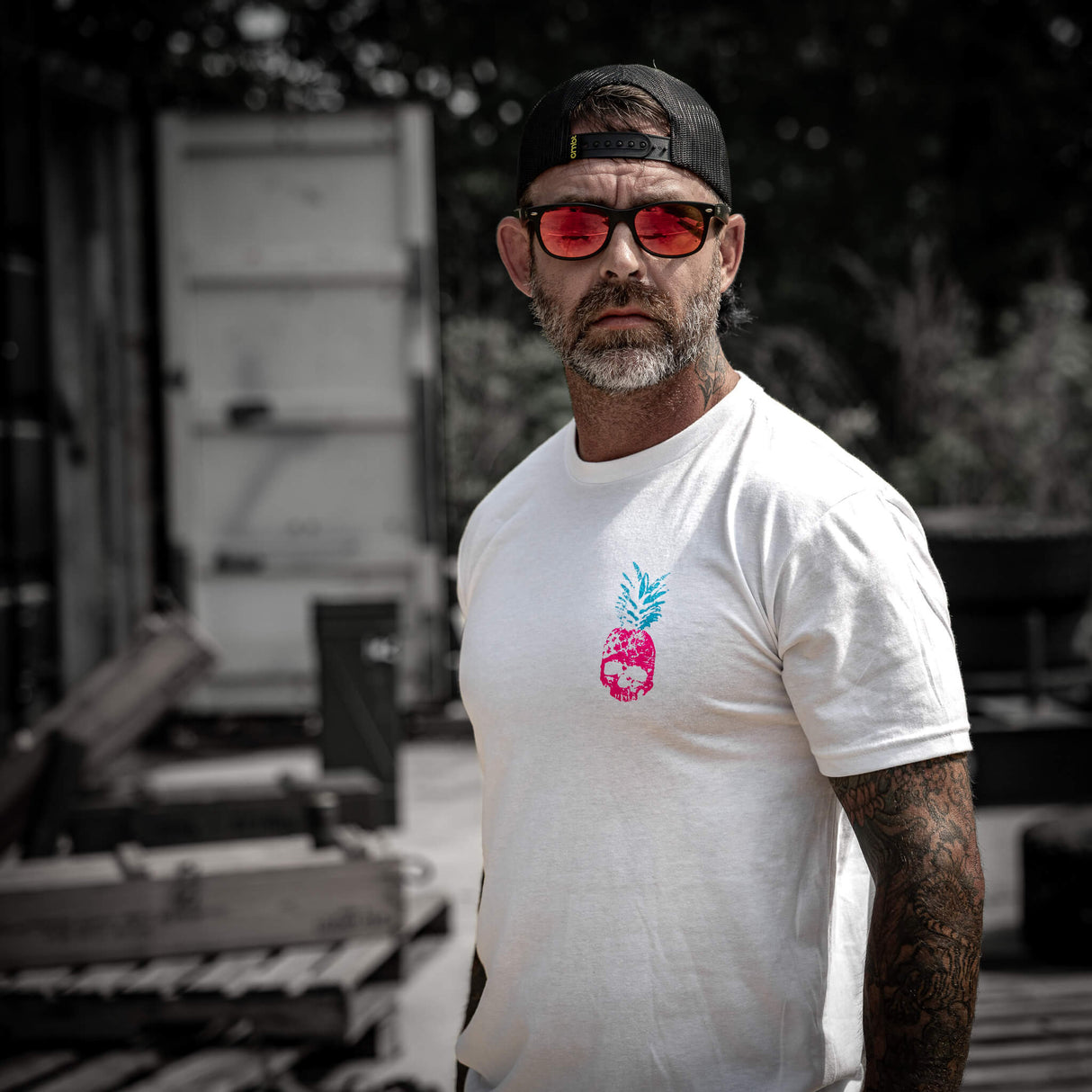 Juicy AF Pineapple Men's T-Shirt From Combat Iron Apparel