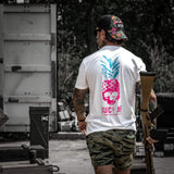 Juicy AF Pineapple Men's T-Shirt From Combat Iron Apparel