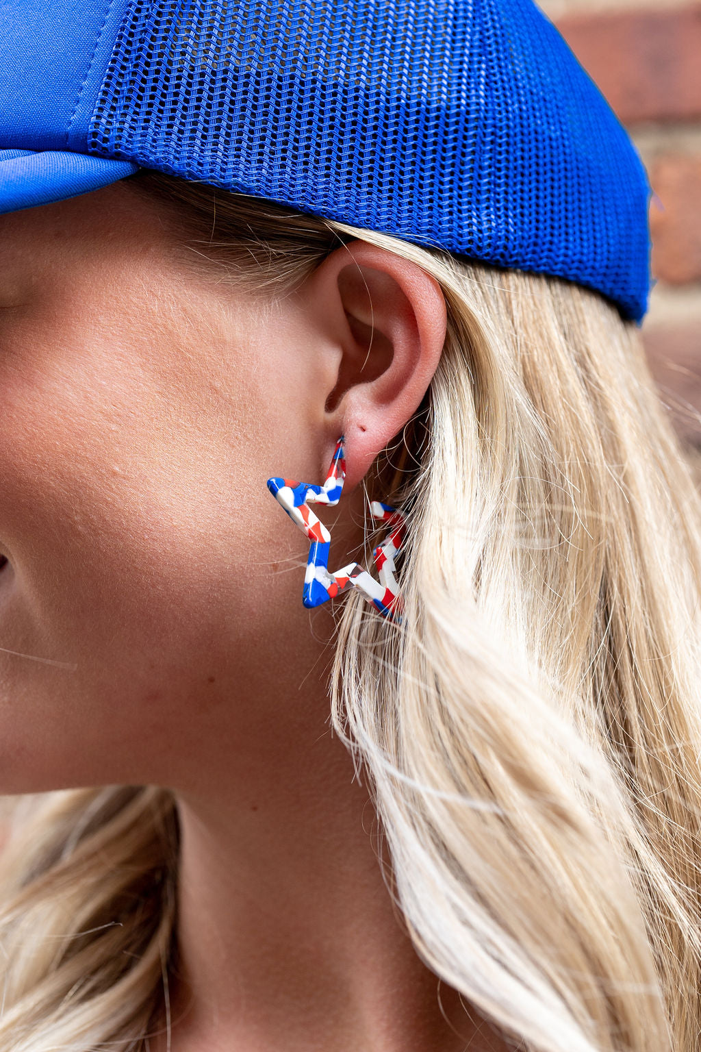 Star Hoops - Red, White & Blue from Spiffy & Splendid