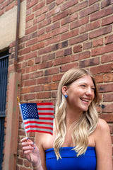 Liberty Star Studs - Blue from Spiffy & Splendid