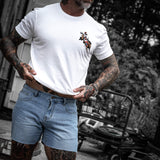 Ride 'Em Raw - Saddles Are For Sissy's Men's T-Shirt from Combat Iron Apparel