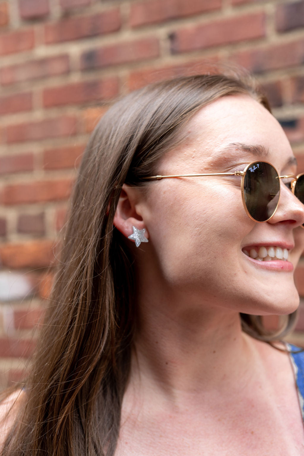 Liberty Star Studs - Silver from Spiffy & Splendid