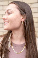 Luxe Gold Goldi Hoops from Spiffy & Splendid
