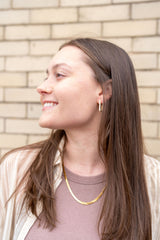 Luxe Gold Goldi Hoops from Spiffy & Splendid
