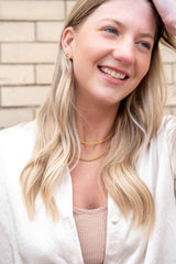 Luxe Gold Oriana Studs - Small from Spiffy & Splendid