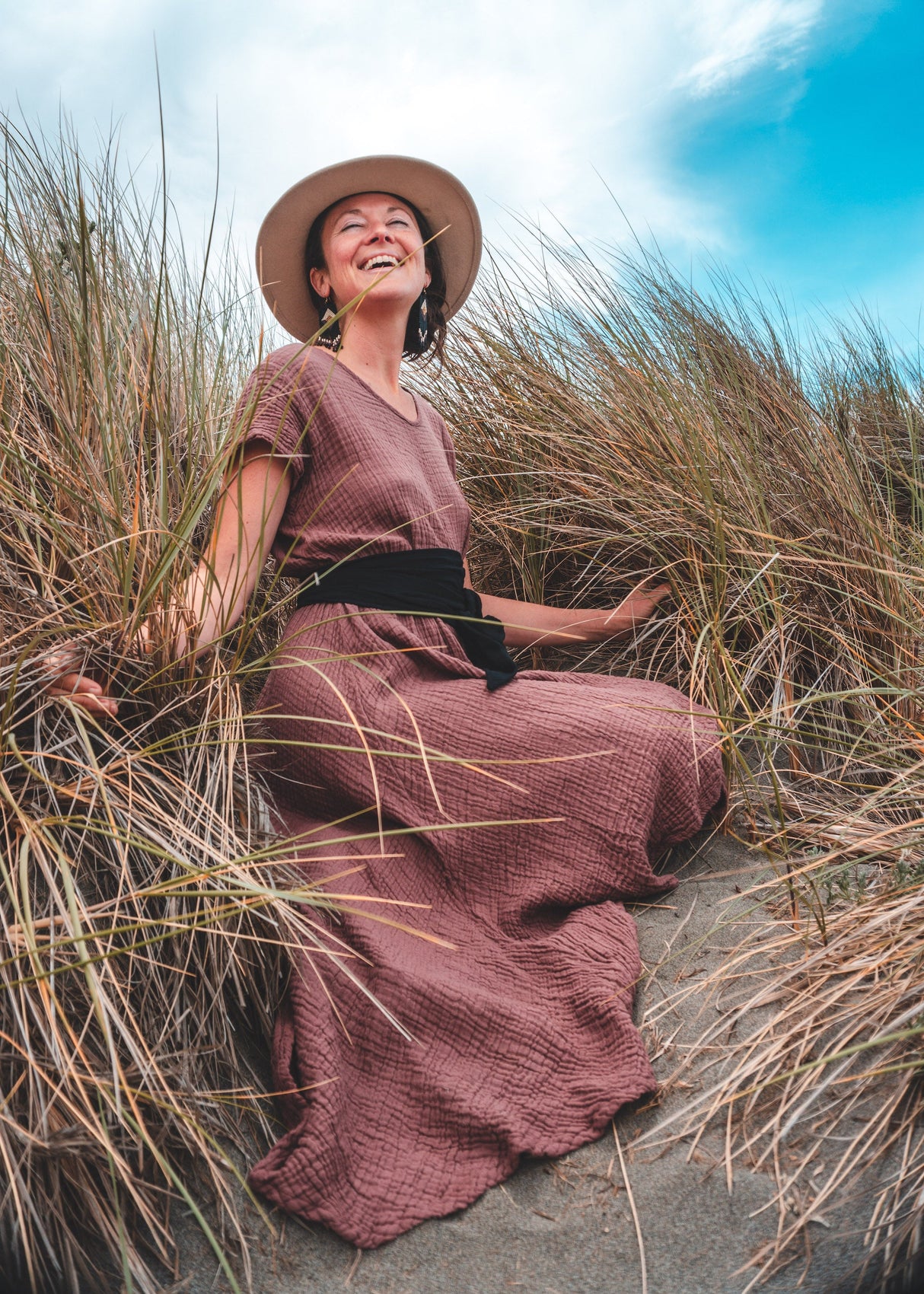 Tee Dress From Cotton Flower Clothing