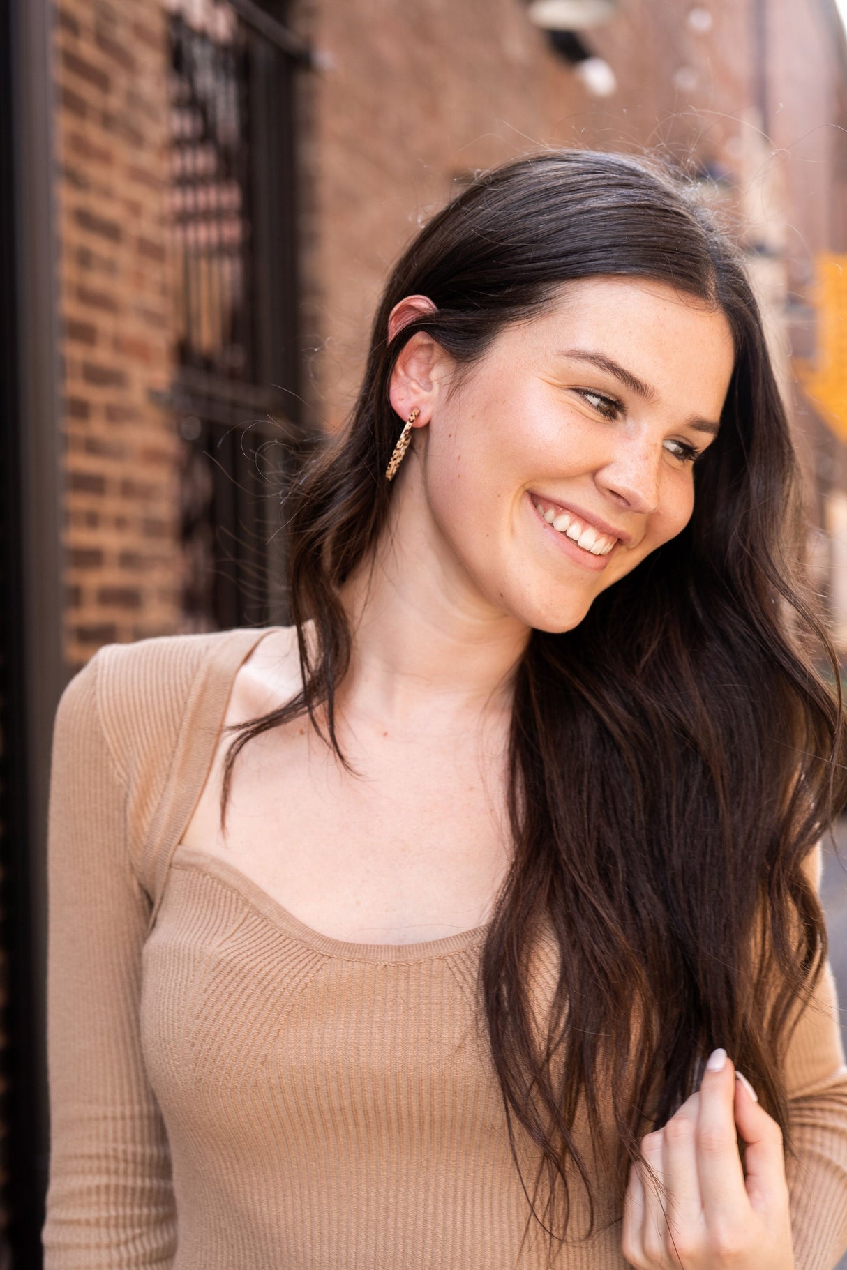 Camy Hoops - Brown Dot from Spiffy & Splendid